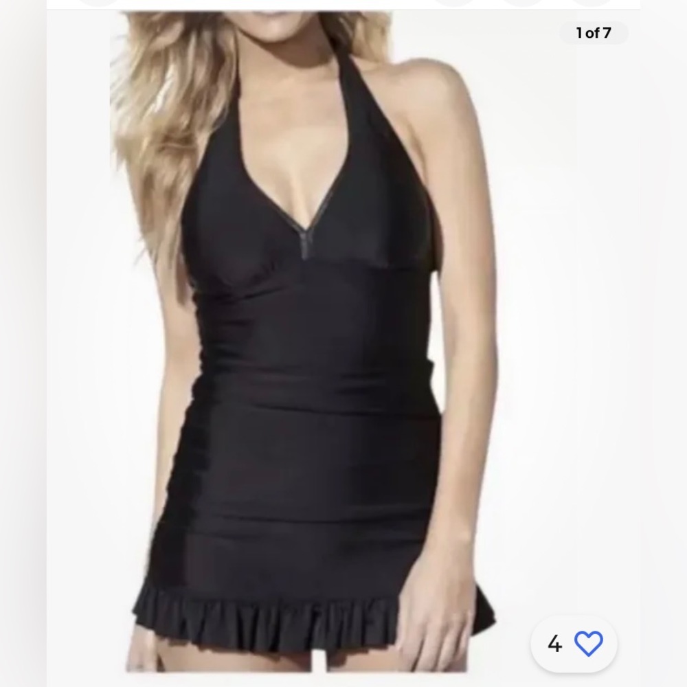 Spanx Assets One Piece Swimsuit Womens Small